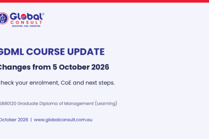 Graduate Diploma of Management (Learning): What Overseas Students Should Check Before 5 October 2026