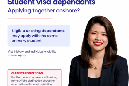 Student Visa Dependants: Can You Apply Together Onshore?